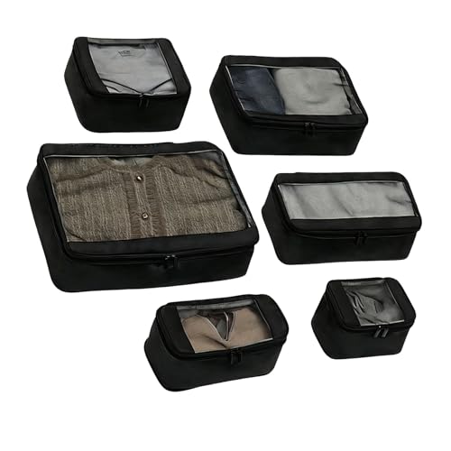 Bolsas de embalaje compactas de 6 piezas para meter más ropa en tu maleta de mano 7
