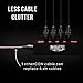 CAT Box MX - Male XLR Stage Box with Analog Audio Over Shielded CAT Cable. Send 4 Channels of Audio, DMX, Clear-Com or AES.