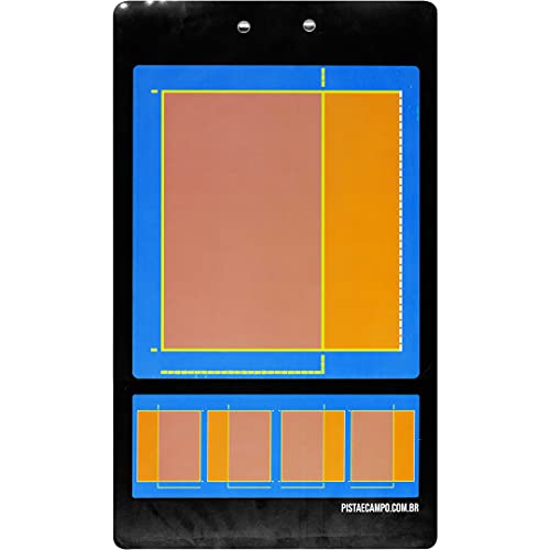 Prancheta Tática Magnética de Vôlei Dupla Face