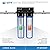 iSpring F2WGB22B 4.5” x 20” 2-Stage Whole House Water Filter Replacement Pack Set with Sediment and Carbon Block Cartridges, Fits WGB22B, white
