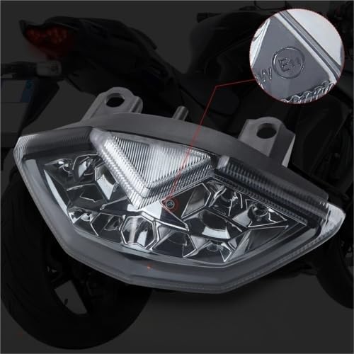 Feu Arrière Moto Feu Arrière LED pour Motos, E11, pour Z1000 2010 2011 2012 2013, Clignotant, De Stop, 12V – vue 3