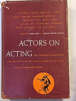 Hardcover Actors on Acting Book
