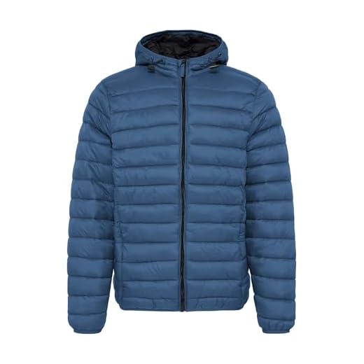 BLEND Bhromsey Hood Chaqueta Acolchada, 194026_Ensign Blue, S para Hombre
