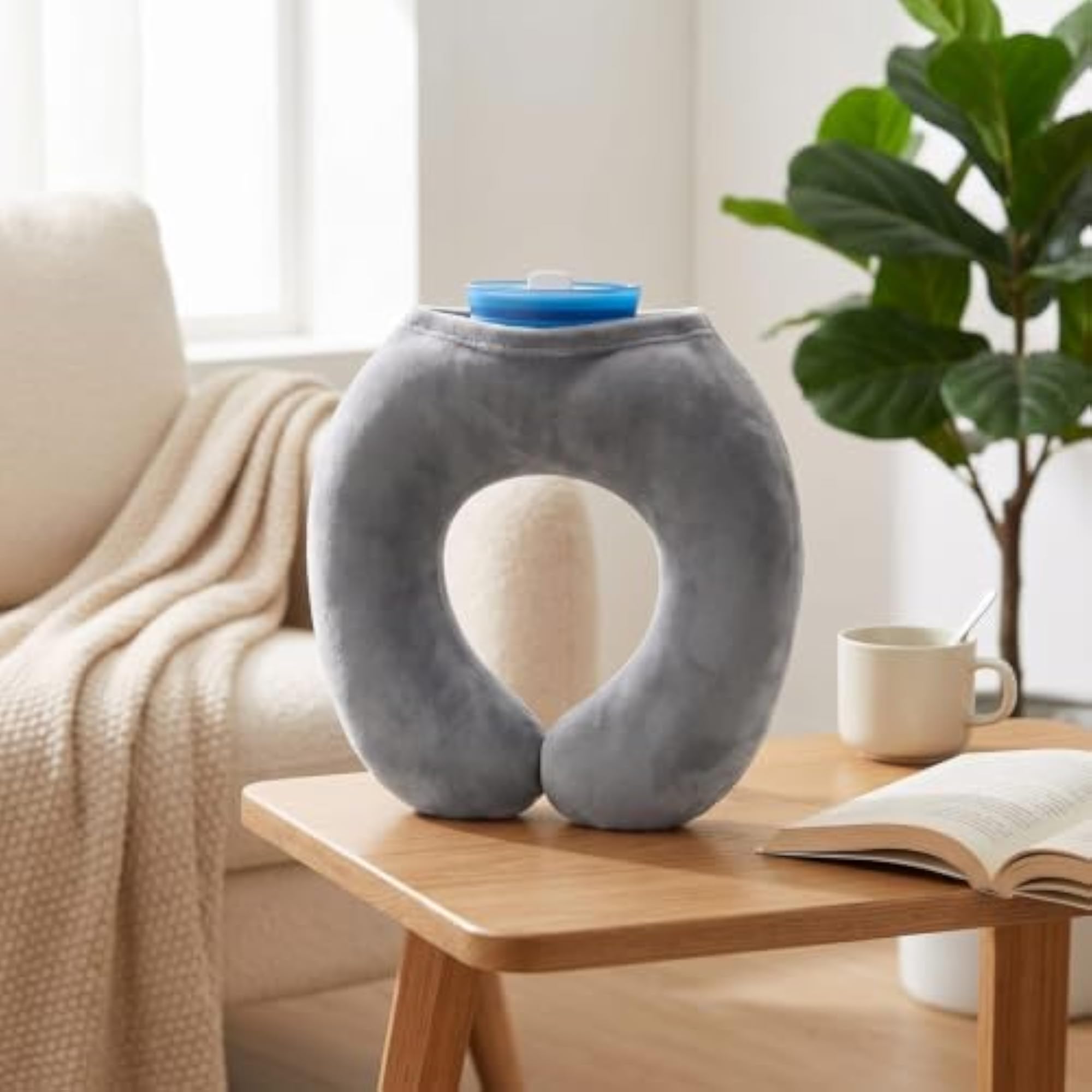 Handsunrestricted Neck Water Bag, Reusable Cooling Pack for Travel