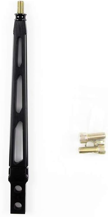 Lokar XMSL613E Black 8" Straight Billet Aluminum Manual Shift Lever for TKO 500-600 Transmission