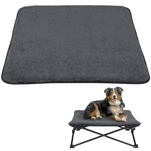 Navaris Telo Ricambio Brandina Cane Lettino per Cani Rialzato - Adatto a Cani Taglia Piccola Media Gatti - Coperta Letto Animali Domestici - Soffice e Lavabile
