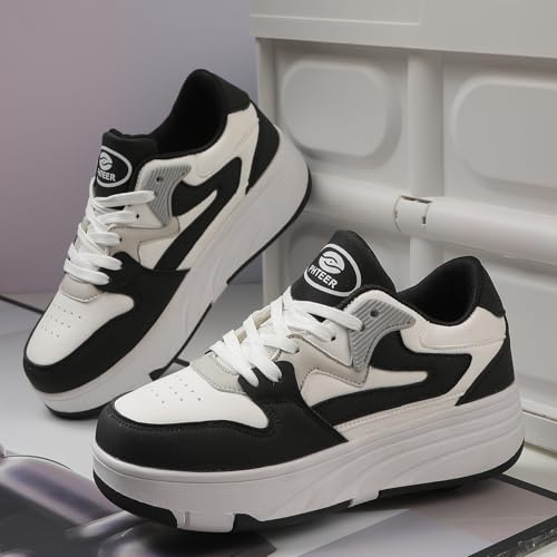 Unisex Roller Shoes for Kids Sneakers Detachable Skate Shoes Impact Resistant Hiking Outdoor Activities4