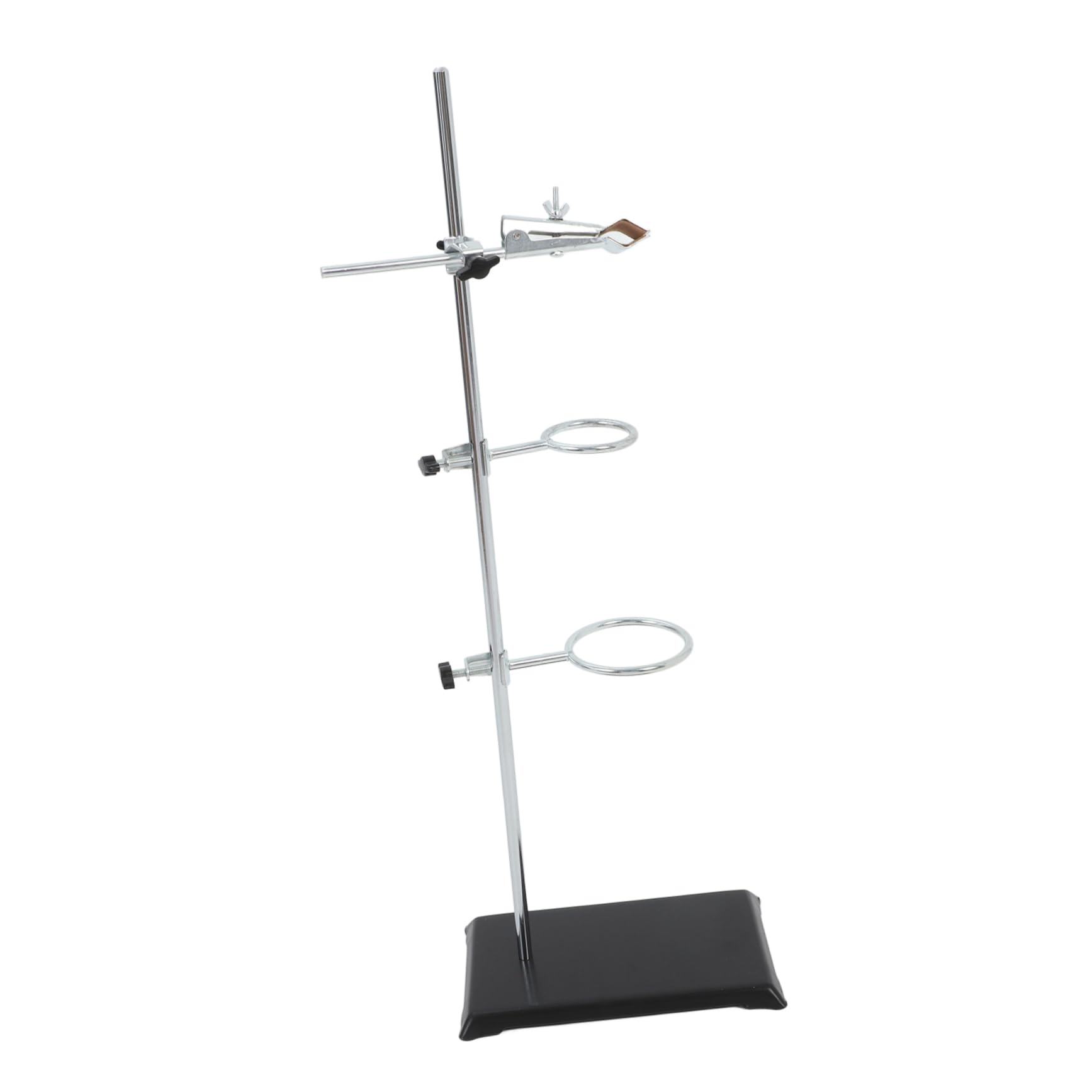 Healvian Matériel Métallique De Laboratoire Support De Laboratoire En Acier Inoxydable Support À Pince Support Pour Équipement De Laboratoire Support En Anneau