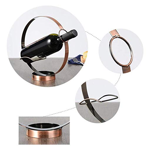 Soporte para botellas de vino de hierro modelo zxc1/2614 miniatura 4
