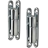 Scharnier für Tür-Anschlag DIN links und DIN rechts verwendbar - besonders einfache Montage zum nachrüsten, renovieren oder erneuern an Türen