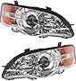 Garage-Pro Headlight Assembly Compatible with 2006-2007 Subaru Outback/Legacy, Set of 2, Driver and Passenger Side