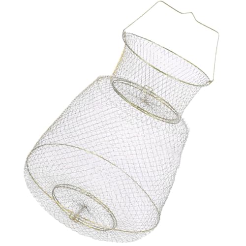 Metal Fishing Cage Iron Mesh Basket for Crabs and Bait Fish