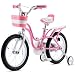 Royalbaby Little Swan Elegant Girl's Bike, 16 inch Wheels, Pink and White