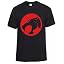 Black T-shirt Red Print