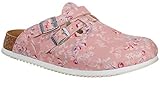 BIRKENSTOCK Damen Clogs Kay SL Birko-Flor schmal 37 EU Schmal Field Rosa