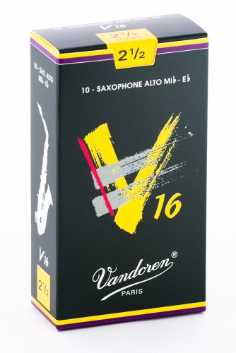 Vandoren SR7025 V16 10 Anches pour Saxophone Alto 2,5