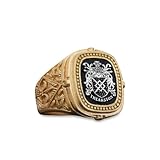 Family Crest Ring,Personalized Signet Ring, Customized Ring, Engraved Family Name Ring, Gold Coated Family Crest Ring