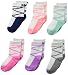 Carter's Baby-Girls Newborn 6 Pack Scalloped Ballet Socks