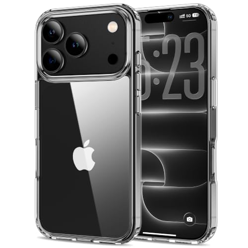 HOOMIL Case for iPhone 18 Pro Max, Anti-Yellowing, Crystal Clear