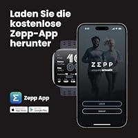 Amazfit Bip 6 Smart Watch 46mm, 14 Tage Akku, 1.97“ AMOLED, GPS &kostenloses Kartenmaterial, AI, Bluetooth Anruf Textfunktion, Gesundheits, Fitness Schlaf-Tracker, 140+ Trainingsmodi, 5 ATM, Blush – Ansicht 5