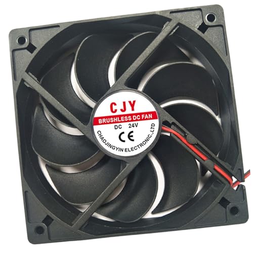 KAHDGSS 120x120x25 Mm 5V/12V/24V Ventilador De Enfriamiento Portable para Enrutador del Receptor De Chasis Componente Gabinete Gabinete