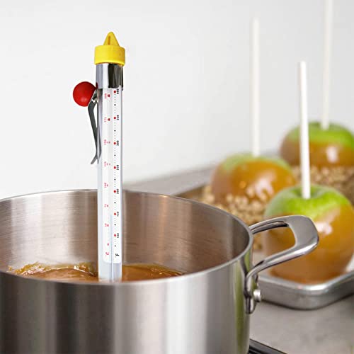 Candy And Deep Fry Thermometer With Pot Clip,Timer, Pack Of 3 #TOP3