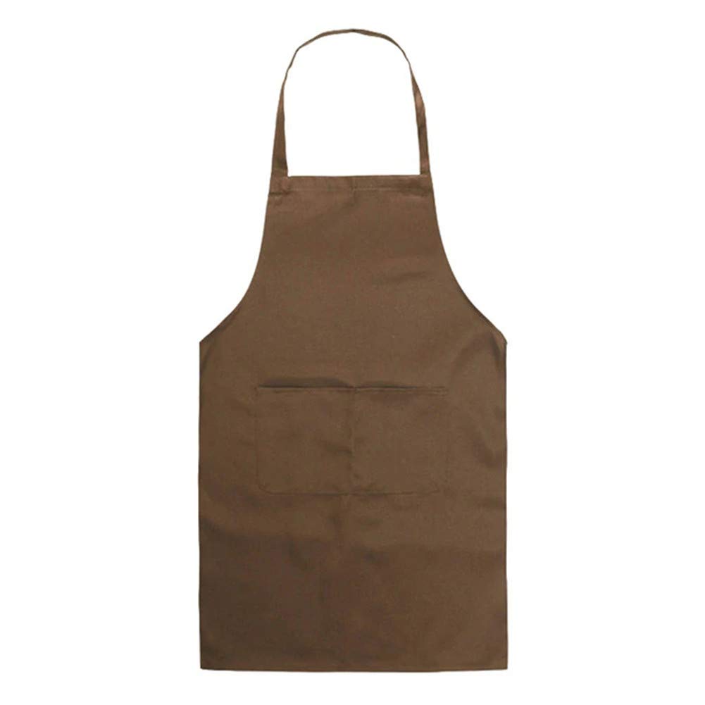 Fabseller Women's Coffee Cooking Apron Chefs Kitchen Apron With Convenient Pocket For Men Baking Gardening Restaurant Bbq Apron, Small