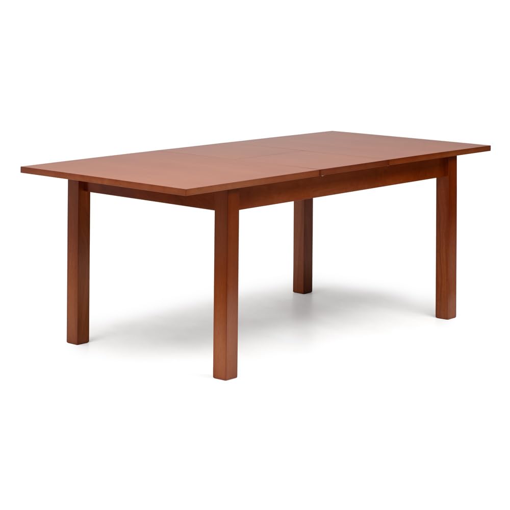 Il Numero 1 Del Risparmio-TAVOLO ALLUNGABILE CON FINITURA EFFETTO LEGNO Noce 120 X 100 X 75 Cm Main