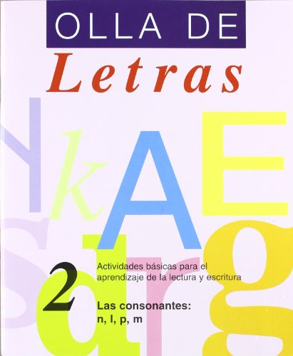 Portada de Olla de Letras Nº 2. Las Consonantes: N L P M