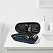 Nincha Electric Razor Case for Braun Series 3, 5, 7, 9 Shavers, Hard Shell EVA Travel Case with Charger Storage, Shaver Protective Carrying Case with Carabiner Navy Blue