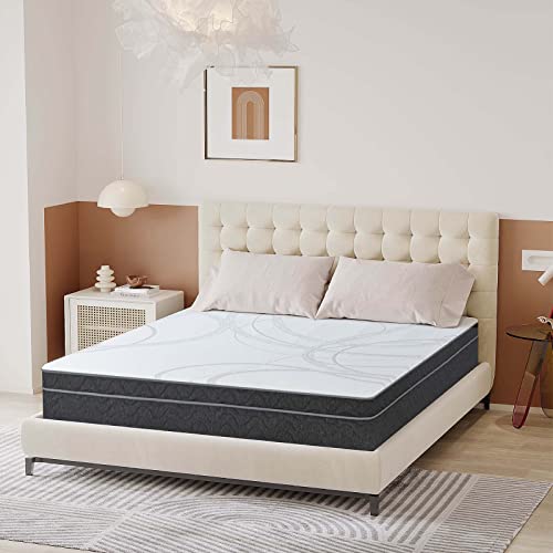 Twin Xl Mattress, 10 Inch Cooling Gel Memory Foam Tea Mattress For Pressure Relief, Individual Pocket Spring Mattress, Hybrid Top Mattress, Medium Firm Feel, Certipur-Us Certified (Twin Xl) #TOP7