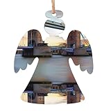 Construction des pièces : une pièce en bois avec de petits trous ronds, et une fine corde de chanvre (environ 30 cm) pour l'accrocher.