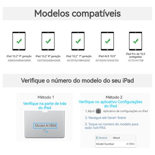 Capa Tablet + Teclado Removível + Mouse Para Samsung Tab A8 10.5 Polegadas X200/X205 (Lavender Grey,