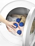 6 Pcs Blue Tumble Dryer Balls, Prevent Clothing from Getting Tangled;Reusable Soft Drying Balls for Tumble Dryer, Laundry Balls for Washing Machine,Rapid Dryer Ball, Washing Machine Balls - Image 7