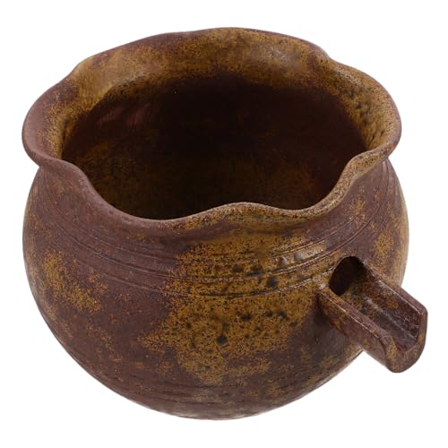 Didiseaon Cracheur Eau pour Bassin Fontaine à Jet Eau Déversoir De Cascade Céramique Fontaine De Jardin pour Cour Jardin Ou Terrasse