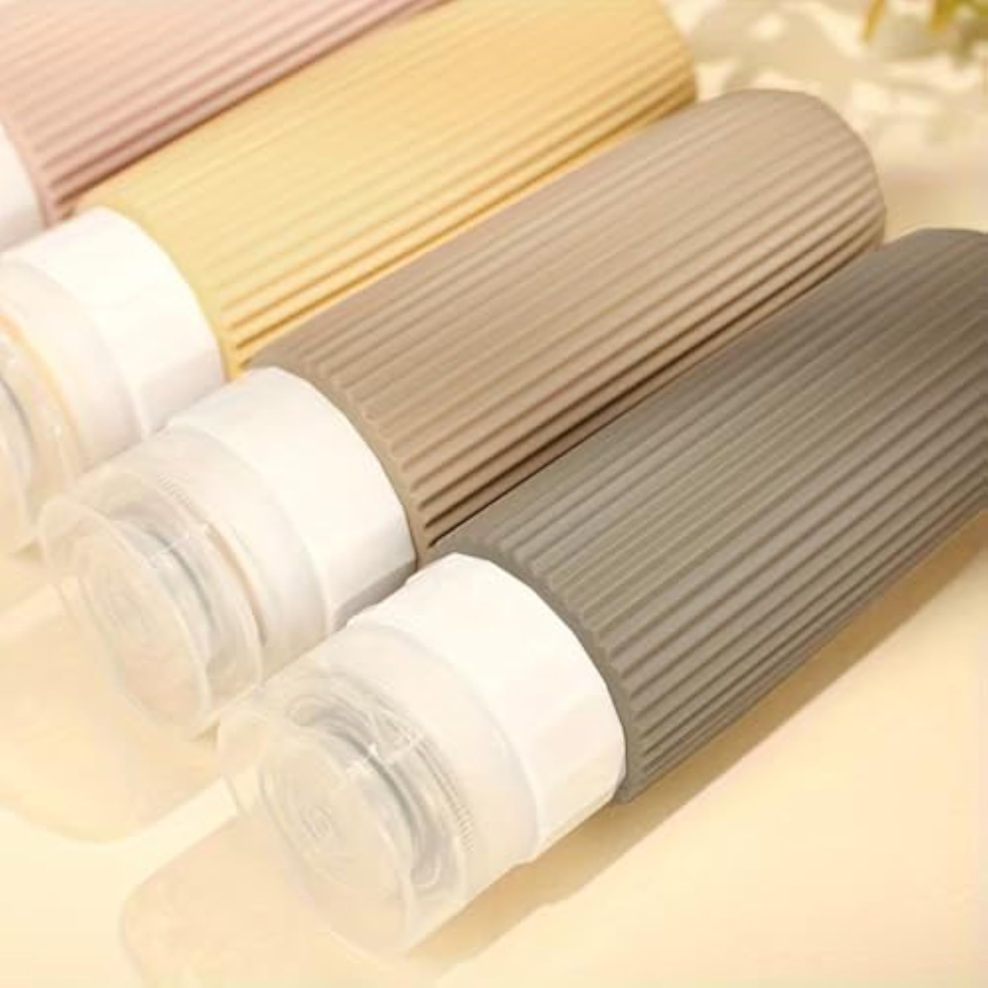 Travel Bottles for Toiletries, Portable Silicone Containers