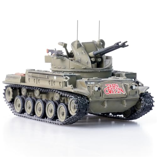 Véhicule d'artillerie antiaérienne M42 idée cadeau loisirs pour passionné de modèle militaire