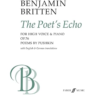 The Poet's Echo: (High Voice and Piano)