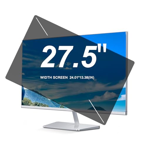 TYLGDSGS [2 Pack 27.5 Inch Anti-Prying & Enhanced Security, Anti Scratching/Blue Light/Glare, Protect Your Screen Privacy. Screen Filter Size(24.01 * 13.38 in).