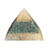 Orgonit Pyramide nach Wilhelm Reich mit Aventurin & Bergkristall - Orgonit Orgon Edelstein Pyramide Handgefertigt in Nürnberg