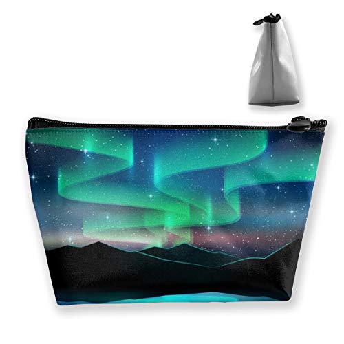 Preisvergleich Produktbild Schminktasche Trapezförmige Aufbewahrungstasche Fox Light Animal Multifunktionale kosmetische Schminktaschen Reise-Kulturbeutel
