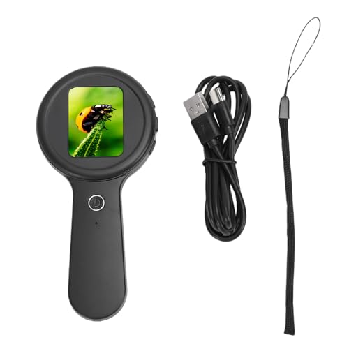 Microscope numérique portable 200X zoom microscope noir avec LED