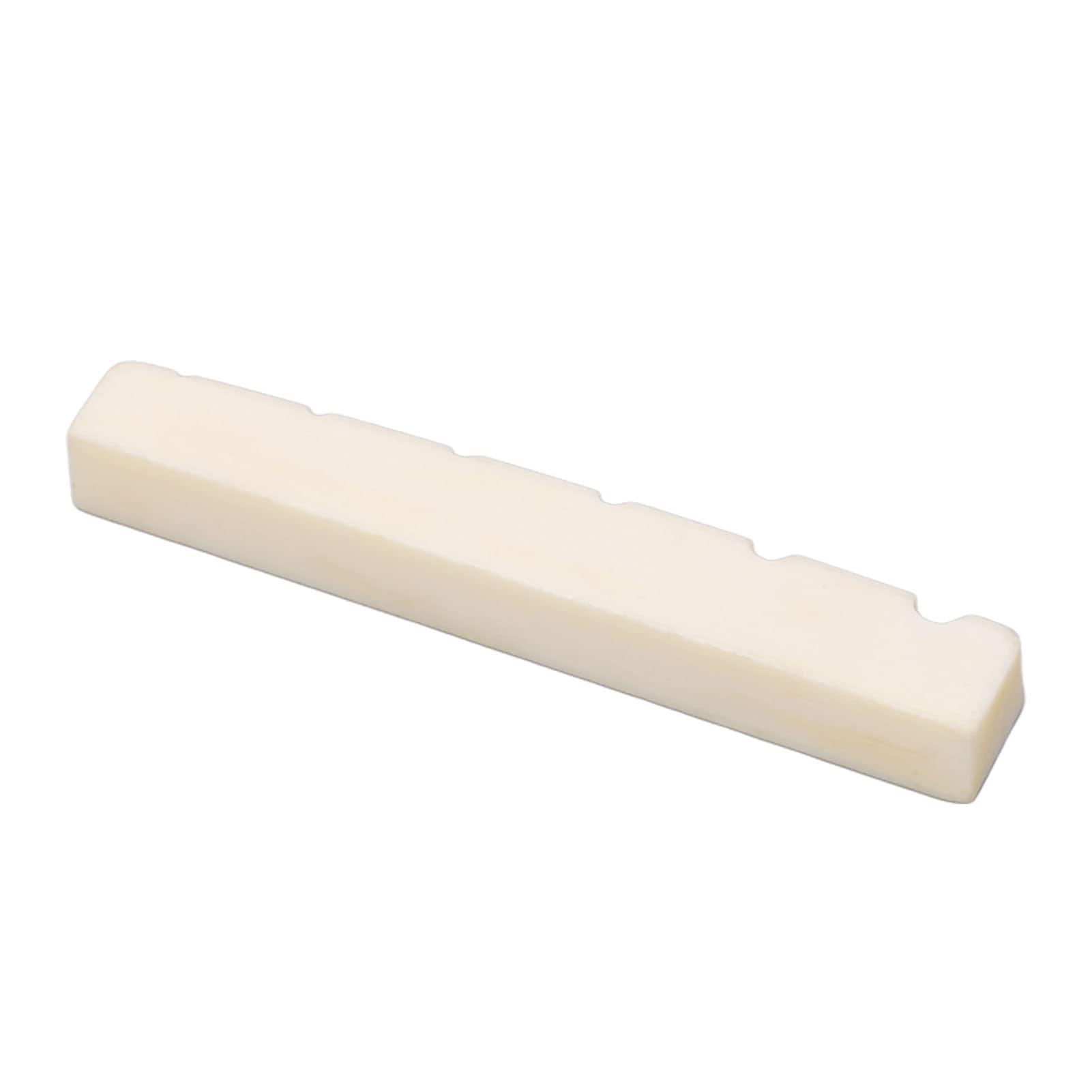 Nut Di Osso Per Chitarra Elettrica 52 Mm Bianco Migliora Suono Design Eleganza Per Sessione Di Jam Palco Studio A Casa