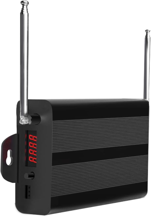 Signal Amplifier Repeater to Extend Signal Range for WNKRUN Pager System (Only be Used with WNKRUN Brand Products)