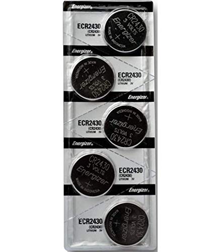2 x 10x Energizer CR2430 Pila de botón de litio 3v miniatura 1