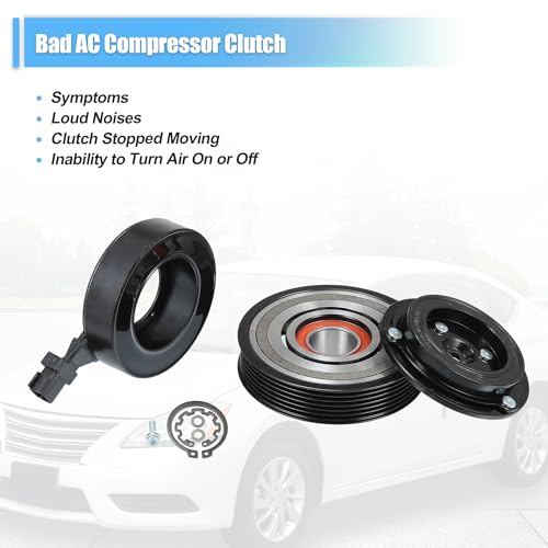 uxcell AC Compressor Clutch Set Replace for Jeep Wrangler 2012-2018 A/C Clutch Repair Assembly by uxcell - Image 6
