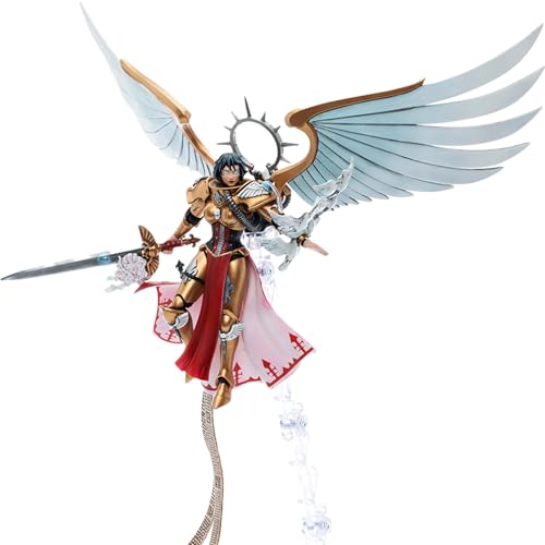 JOYTOY Warhammer 40K Adepta Sororitas 1/18 Action Figures Adepta Sororitas Celestine The Living Saint Model Collection