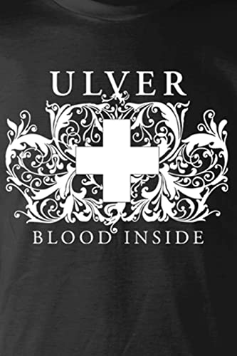 Ulver t-shirt authentique en coton noir de taille M - 3
