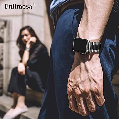 Image of Fullmosa Metal Strap with Case for Apple Watch