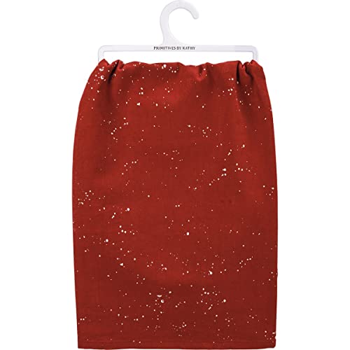 Primitives-by-Kathy-Decorative-Kitchen-Towel-Be-Merry-Adorably-Classic-Snowman-Theme Primitives by Kathy Decorative Kitchen Towel Be Merry Adorably Classic Snowman Theme